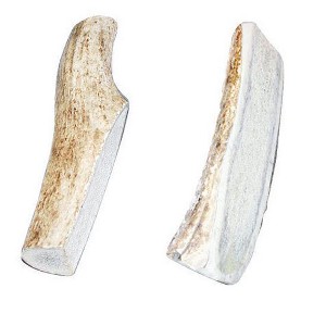 Bucky Bites Medium, Large All Ages Rawhide Sticks Antler 4 in L - 2 pk - 1 of 1