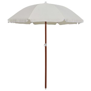 Garden Parasol Polyester, steel  vidaXL - 1 of 4