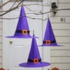 The Lakeside Collection Sets of 3 Lighted Witches' Hats - Purple - 3 of 4