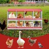 Acekool 8-Nest Chicken Box - Auto Egg Roll & Galvanized Steel - 3 of 4