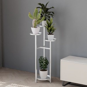 Plant Shelving Multi-Layer Flower Pot Holder Corner Metal Flower Pot Stands Heavy Duty Plant Shelf - 1 of 4