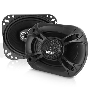 Pyle 3-Way Universal Car Stereo Speakers - Black - 1 of 4