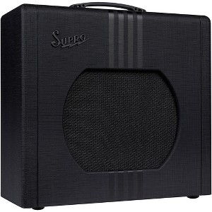 Supro 1822 Delta King 12 15W 1x12 Tube Guitar Amp Black - 1 of 4