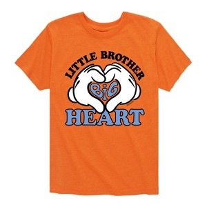 Boys' - Disney - Little Brother Big Heart Short Sleeve Graphic T-Shirt - 1 of 4