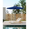 7.5FT Outdoor Patio Umbrella with 6 Sturdy Ribs, Table Umbrella with Push Button Tilt and Crank, UV Protection Waterproof (Navy Blue) - 2 of 4