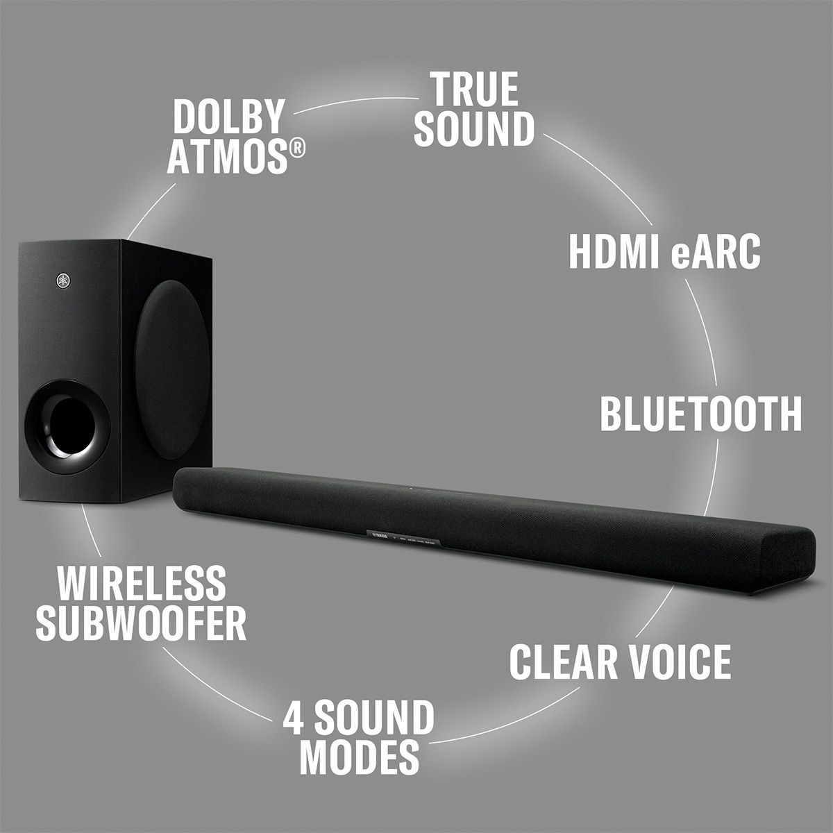 Yamaha SR-B40A Dolby Atmos Sound Bar with Wireless Subwoofer - thumbnail 5