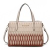 MKF Collection Quinn Triple Compartment Color Block Tote Bag by Mia K - 2 of 4