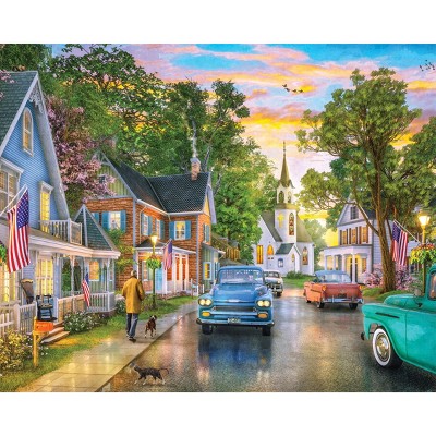 Blissful Borough 350 Piece Jigsaw Puzzle