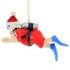 Kurt S. Adler 5.0 Inch Scuba Santa Oxygen Tank Goggles Swim Tree Ornaments - 2 of 3