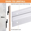 Unique Bargains Wall Mounting French Cleat Z-Clip Supports Picture Hangers - 3 of 4