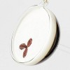 Glass Espresso Martini Cocktail Christmas Tree Ornament Brown - Wondershop™: Festive Indoor Decoration, 3.5" - 3 of 3