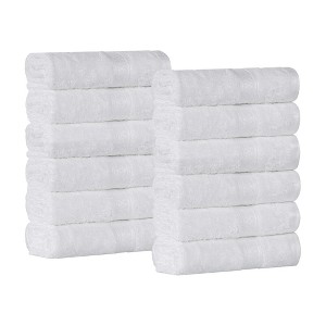 Rayon from Bamboo and Cotton Blend Cozy Plush Towel Set by Blue Nile Mills - 1 of 4