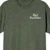 Pabst Blue Ribbon Adult Monterrey Sage Crew Neck Short Sleeve T-shirt - 2 of 4