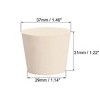Unique Bargains Tapered Shaped Solid Rubber Stopper for Block Pipe Mouths 10 Pcs - 2 of 3
