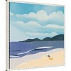 Amanti Art Seaside Serenity by Little Dean Framed Canvas Wall Art - 2 of 4