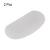 Unique Bargains Stainless Steel Serrated Smooth Clay Scraper for Sculpture Ceramic DIY - 3 of 4