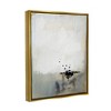 Stupell Industries Neutral Beige Abstract Painting Black Ink Splatter - 3 of 4
