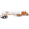 First Gear 1/64 Peterbilt 389 63in Sleeper w/ Mississippi Tanker Roark Trucking DCP 60-1917 - 3 of 4