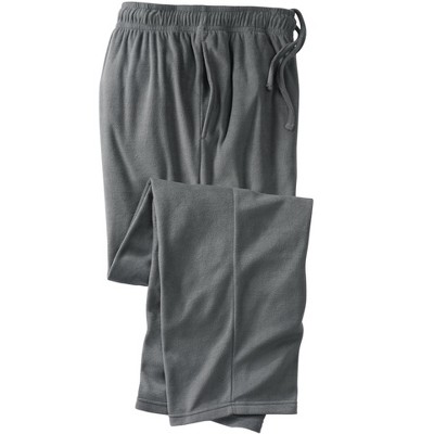 KingSize Men's Big & Tall Solid Microfleece Pajama Pants
