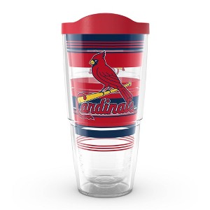 MLB St. Louis Cardinals 24oz Hype Stripes Classic Tumbler - 1 of 4