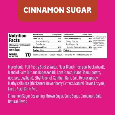 Sweet Loren's Cinnamon Sugar Sticks - 7.8oz/10ct