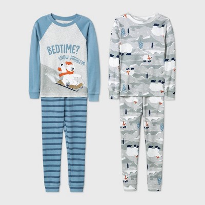 carter's polar bear pajamas