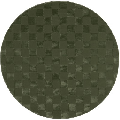 Nuloom Alaiya Checkered Machine Washable Indoor Area Rug