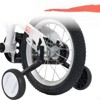 DSVIMOY 16 inch Sporty Kids Bike with Training Wheels and Stand Adjustable Saddle for Boys and Girls Aged 4-8 Years, White, 43.3"*20.3"*28.9" - 4 of 4