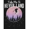 Girl's Peter Pan Take Me to Never Land T-Shirt - 2 of 4