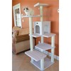 Armarkat B6802 Classic Real Wood Cat Tree In Ivory, Jackson Galaxy Approved, Six Levels With Condo and Two Perches - 4 of 4