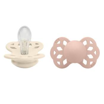 Chicco PhysioForma Soft Silicone Pacifier - Clear 0-6M 2pc
