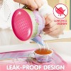 Joyfy 35 Pcs Unicorn Tea Party Set for Girls with Desserts, Doughnuts, and Carrying Case, Play Kitchen Toy, Birthday Easter Gifts for Kids Age 3 4 5 6 - 3 of 4
