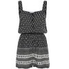 LASCANA Women's Patterned Button Detail Romper - image 4 of 4