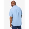KingSize Men's Big & Tall Tall Wrinkle Free Short-Sleeve Oxford Dress Shirt - 2 of 4