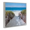 Stupell Industries Beach Pathway and Bicycle Framed Giclee Art - 2 of 4