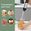 WHALL Cordless Hand Blender, 5-in-1 Immersion Blender with 2000mAh Battery, Beaker, Chopper, Whisk, Milk Frother, BPA-Free, Dishwasher Safe - 2 of 4