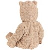 HalloweenCostumes.com Teddy Bear Costume for Babies, Plush Hooded Tan Bear Jumpsuit with Ears and Mitts Halloween Outfit - 3 of 3