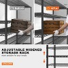 HOMDOX 5-Tier Heavy Duty Metal Storage Rack 60"W x 24"D x 82"H, 3000LBS Adjustable Wire Metal Shelves for Storage, Free Standing Storage Shelf Units - 4 of 4