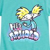Girls' - Hey Arnold! - Airbrush Arnold Fitted Short Sleeve Graphic T-Shirt - 2 of 4