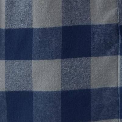 navy buffalo check