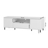 Modern High Gloss TV Stand with Storage Cabinets & Shelves, Entertainment Center for 65 Inch TVs, Media Console for Living Room Bedroom - 4 of 4