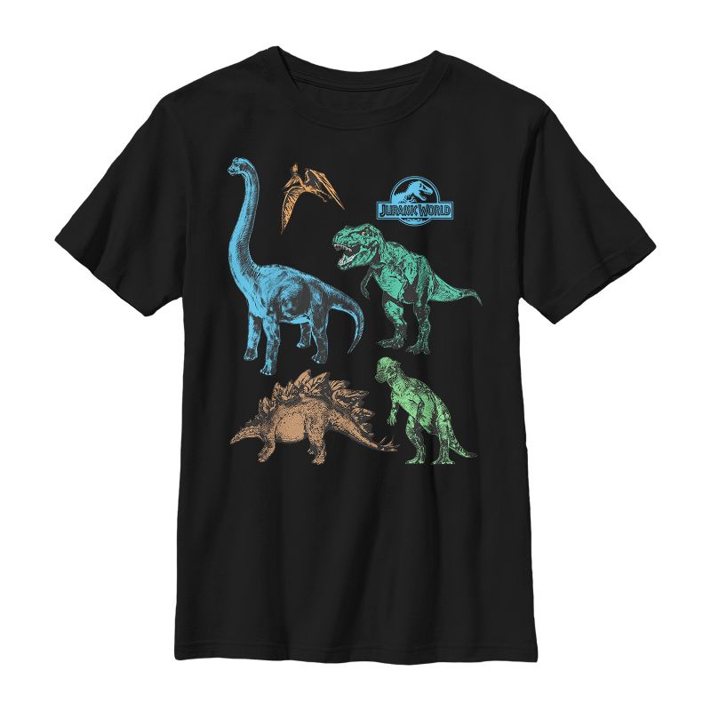 Boy's Jurassic World Dinosaur Party T-Shirt, 1 of 5