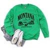 Simply Sage Market Women's Graphic Sweatshirt  Montana Forest Scene - 3 of 4