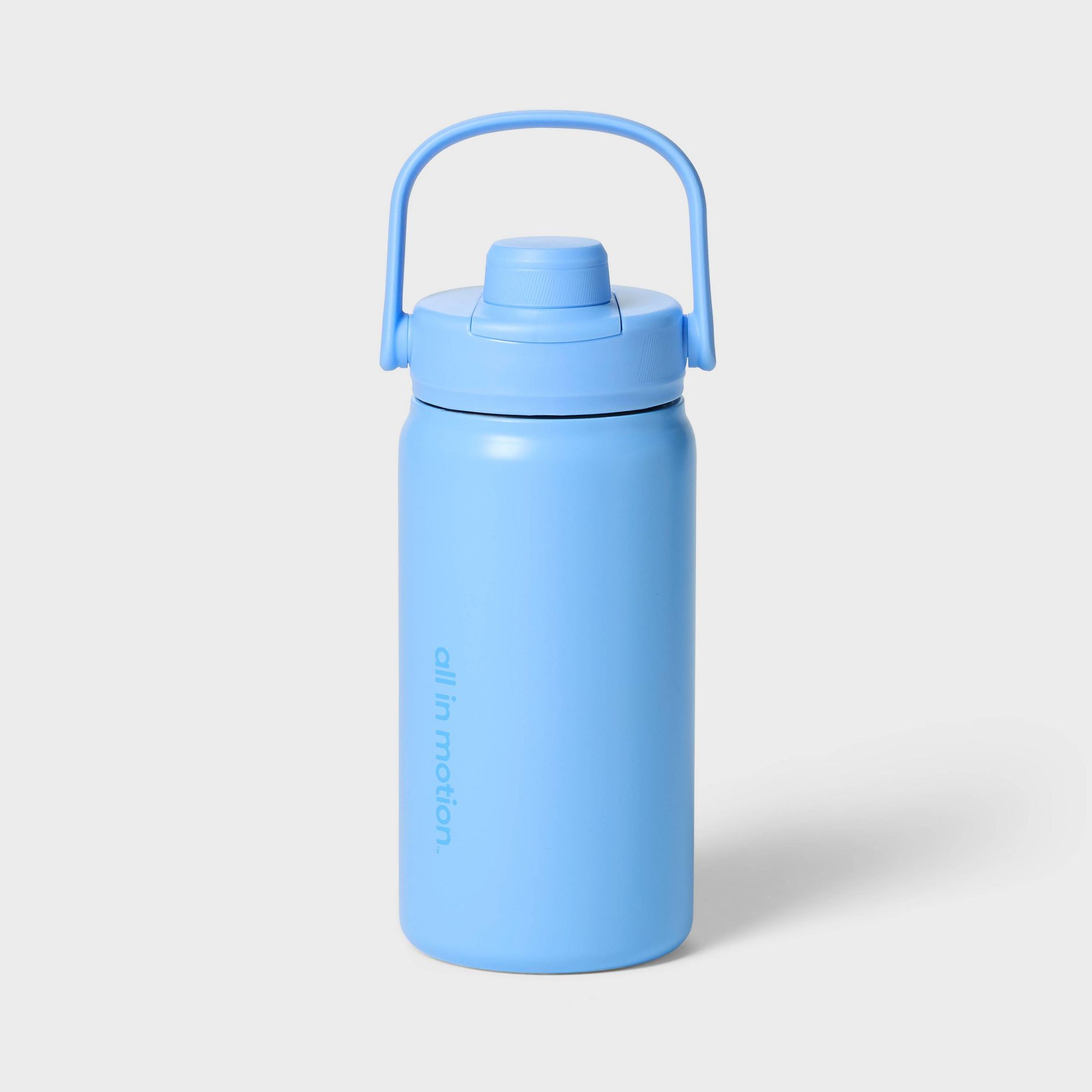 16fl oz Stainless Steel Water Bottle Blue - All In Motion™