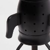 Spaceship Figural Kids' Table Lamp Black - Pillowfort™ - image 4 of 4