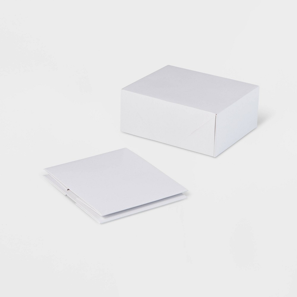 4ct China Gift Boxes White - Wondershop