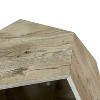 UPHA 26'' Modern MDF Pet Furniture Cat Carrier Side Table - 4 of 4