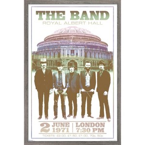 Trends International The Band - Royal Albert Hall Framed Wall Poster Prints - 1 of 4