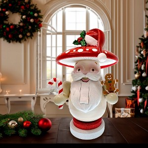 Kurt Adler 12-Inch Merry Little Mushroom Nutcracker - 1 of 2