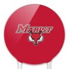 Marist College Red Fox Logo Acrylic Cake Topper Party Decoration for Wedding Anniversary Birthday Graduation - 3 of 4